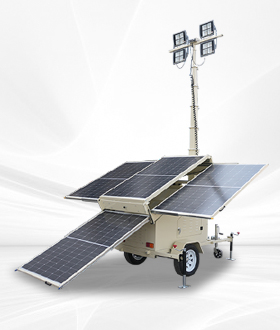 FZMT-S1600 Solar panel mobile  trailer